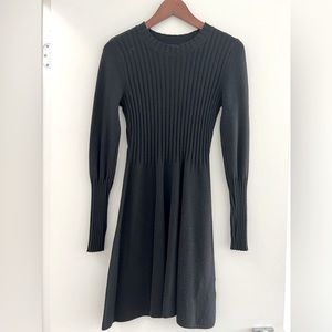 Club Monaco black sweater dress